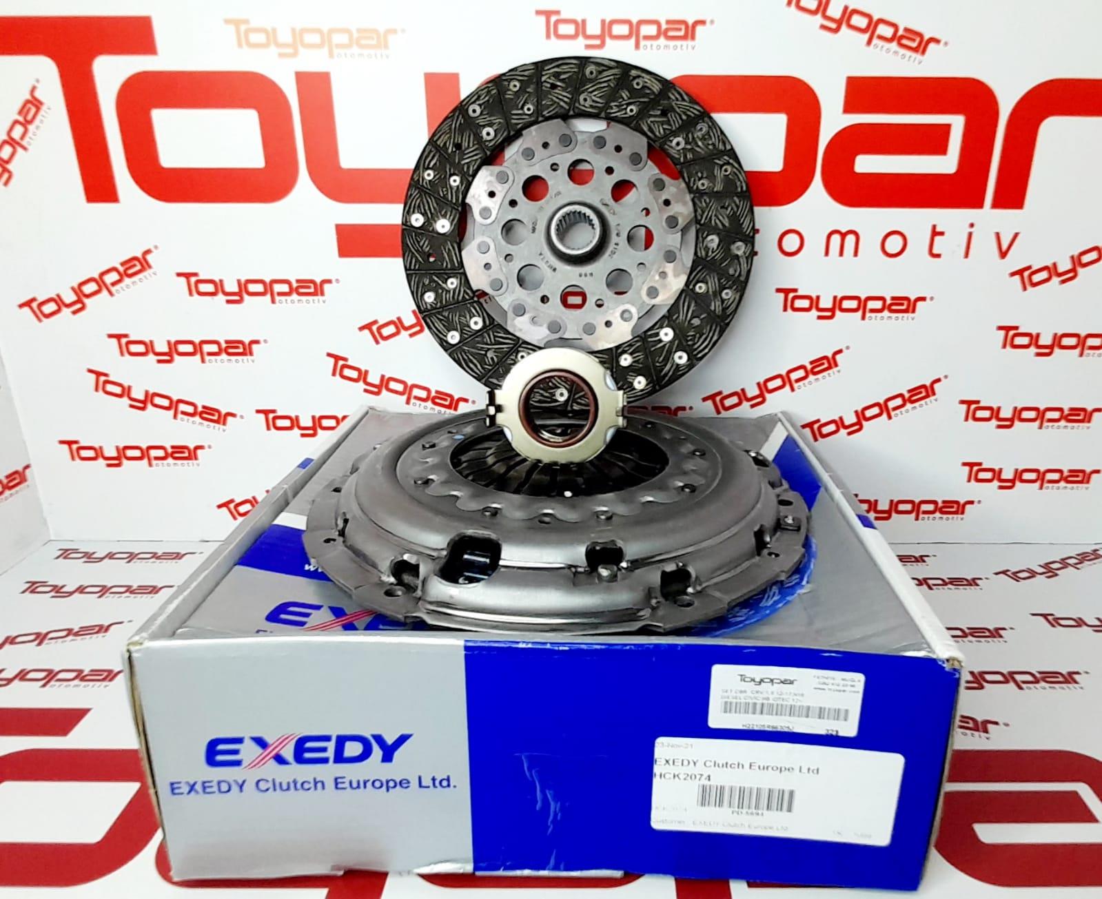 Honda Crv İDtec Dizel 2012-2017 Debriyaj Seti [ Daikin ] HCK2074