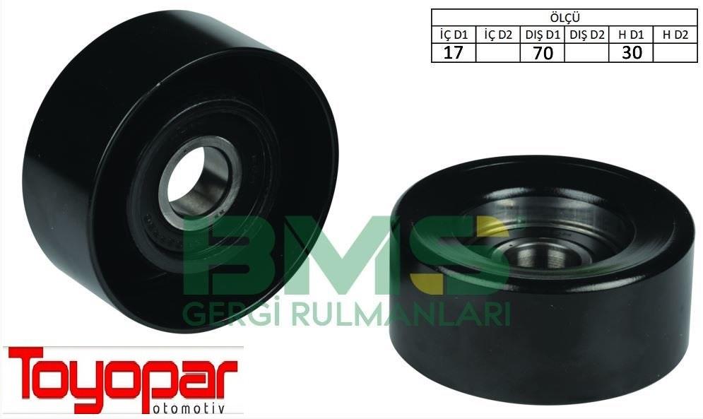 Civic Fd6 2007- Alternatör Gergi Rulmanı / Bilyasi 17X70X30