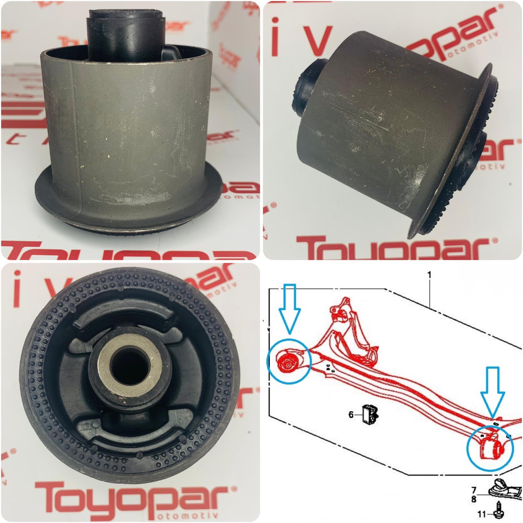 Honda Civic H/B Hatcback 2006-2001 Arka Travers Burcu Takozu