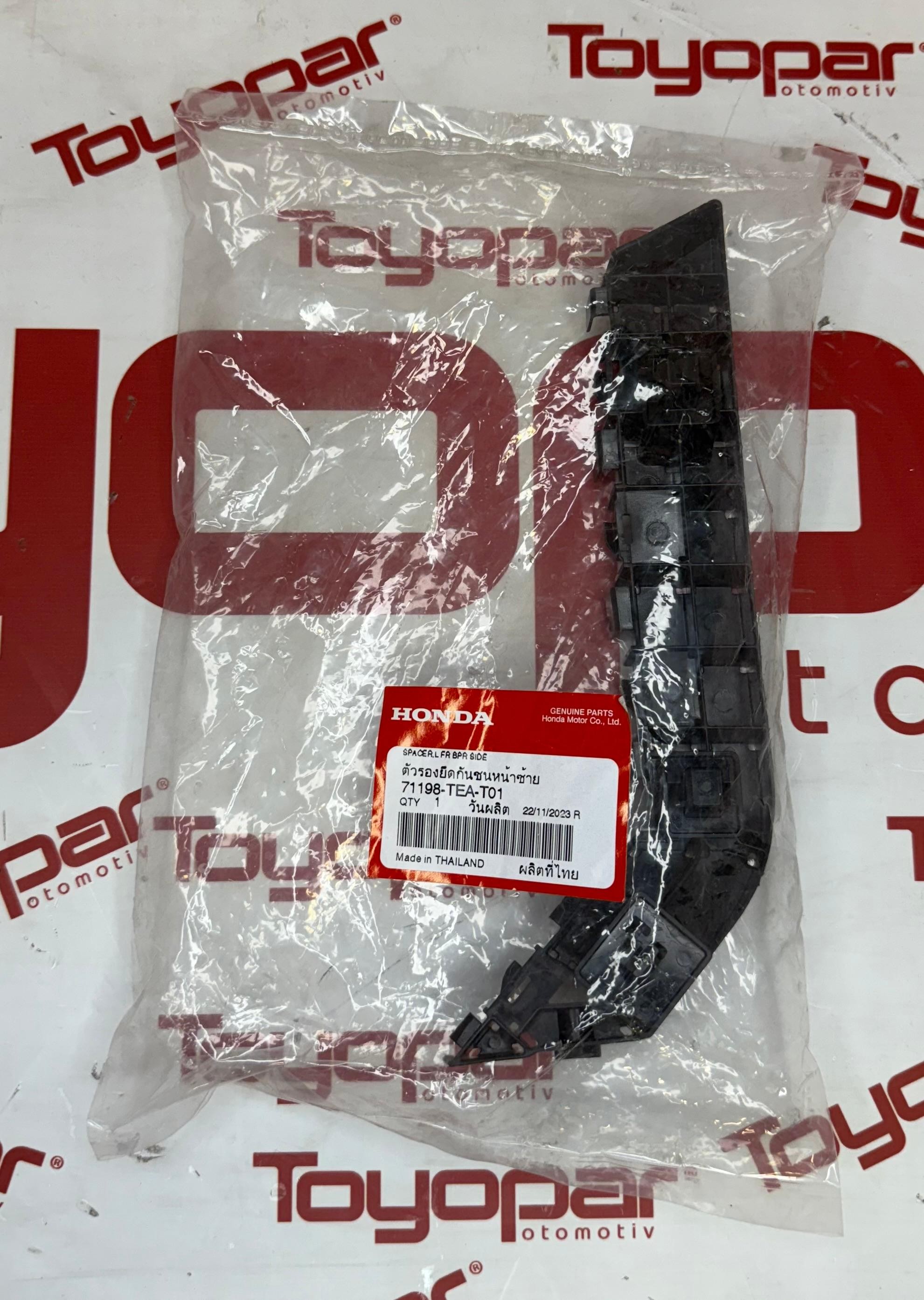 Honda Civic FC5 2016-2021 Ön Tampon Braketi Sol Orjinal 71198TEAT01