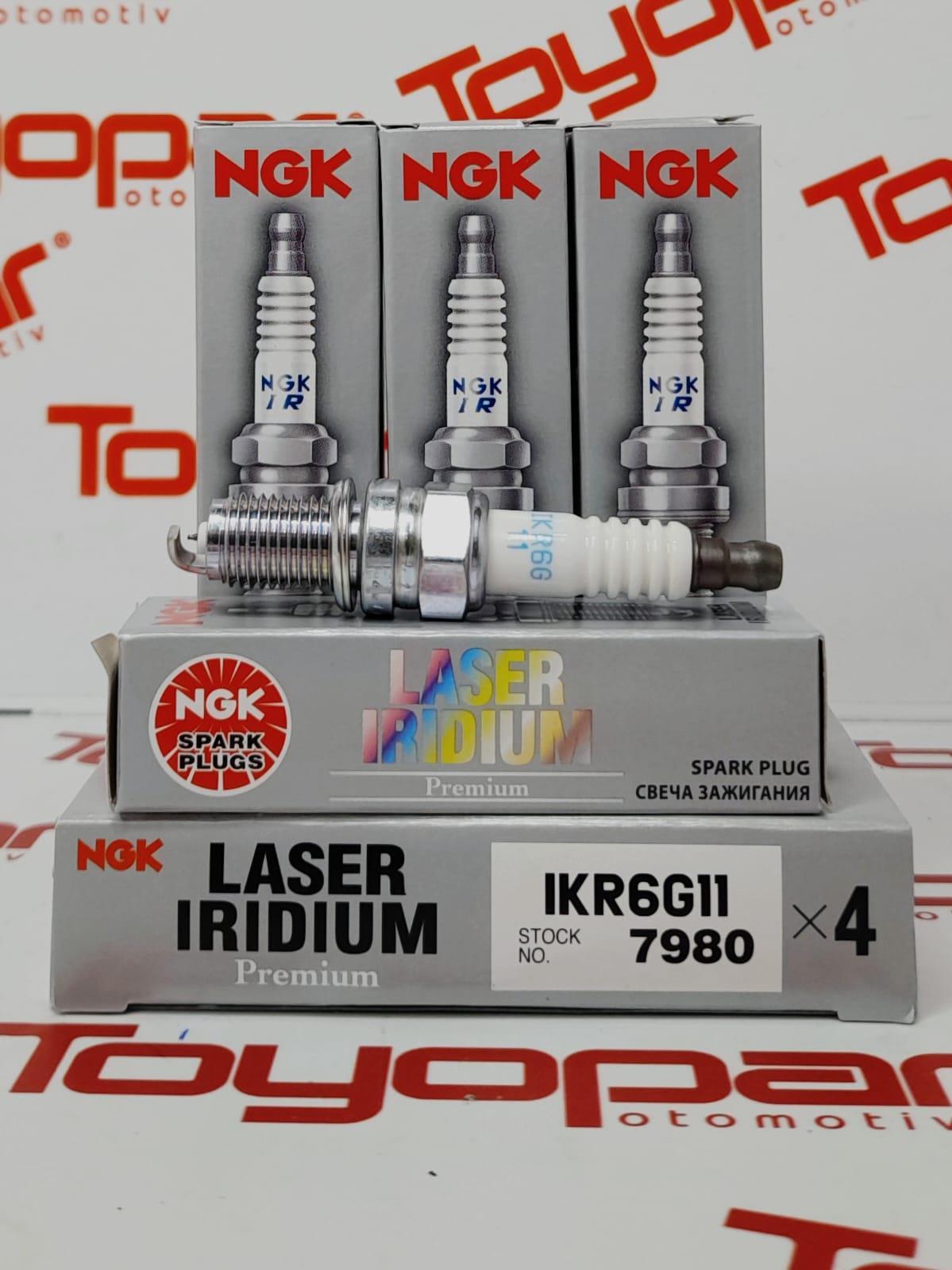 Swift 1,2 2010- / Splash 08- / Alto 2009- Buji Takımı NGK IKR6G11