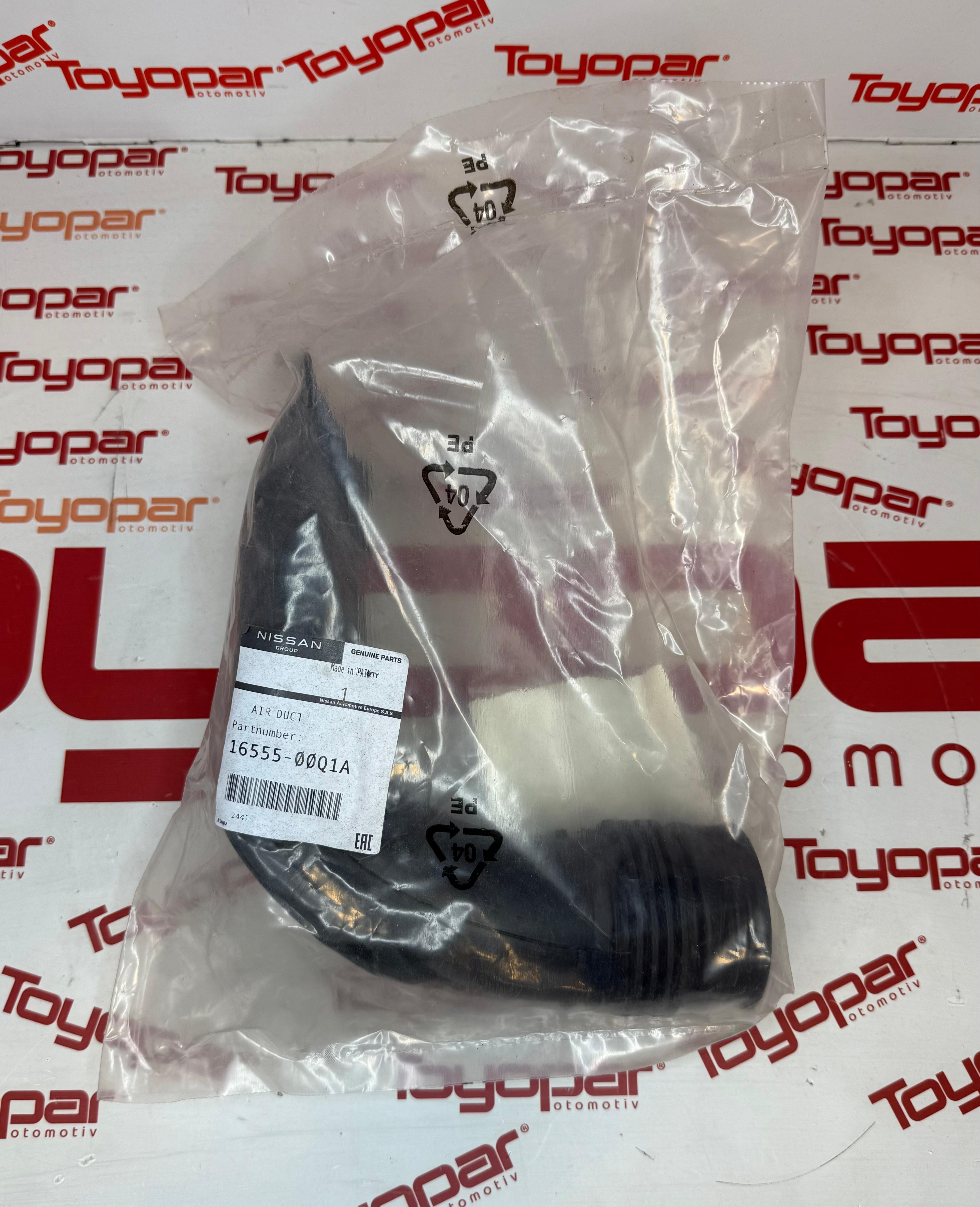 Nissan Qashqai Xtrail 2014 Rezanatör Kabı Hava Borusu 1655500Q1A