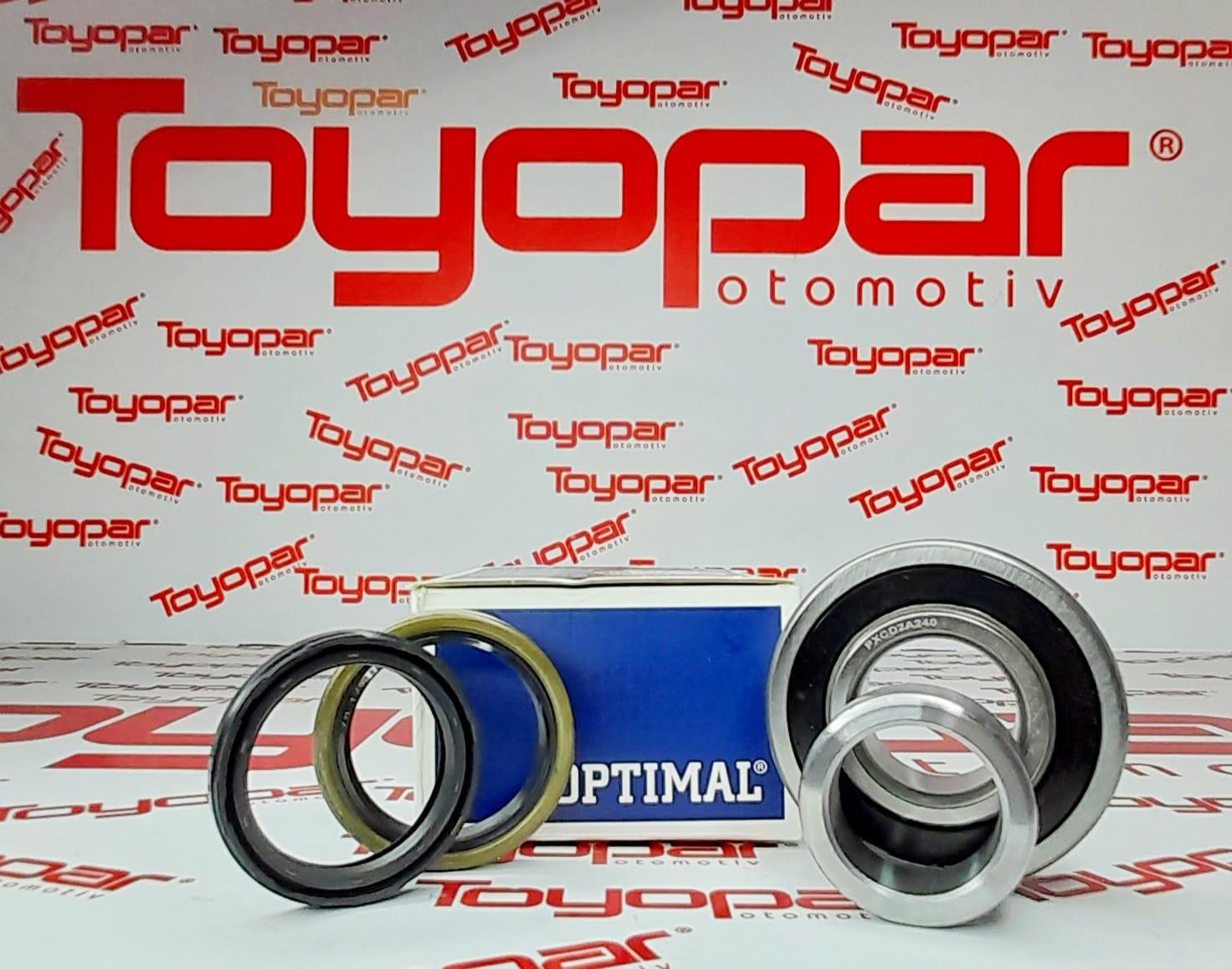 Vitara Arka Teker / Aks Rulmanı Bilyası Seti /Rulman+2 Keçe+Yüzük