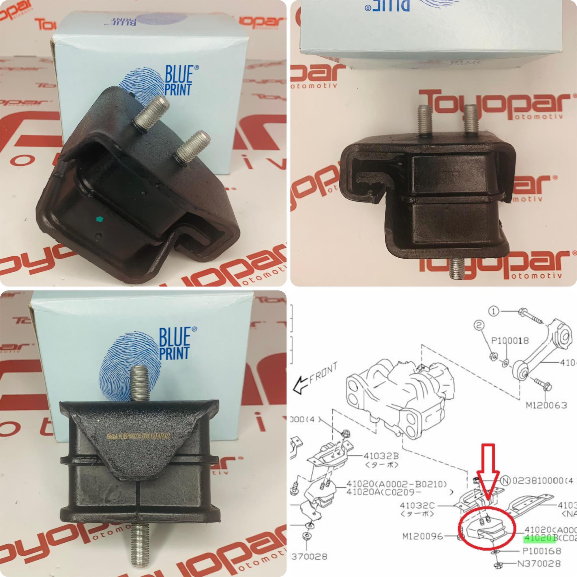 Forester İmpreza / XV 12- Ön Motor Takozu BLUEPRİNT 41022FA001