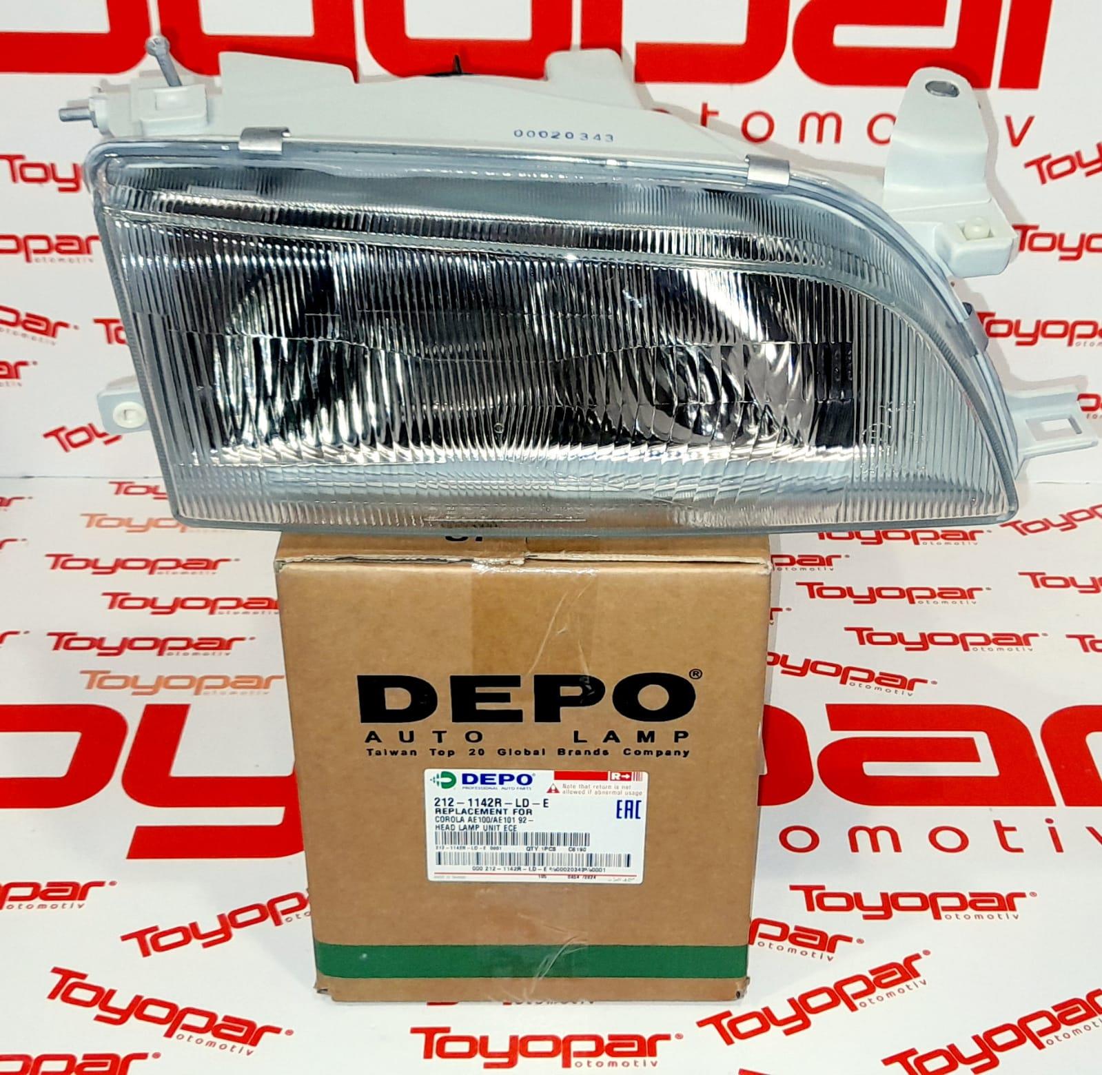 Corolla AE101 1993-1998 Far Lambası Sağ Depo 212-1142