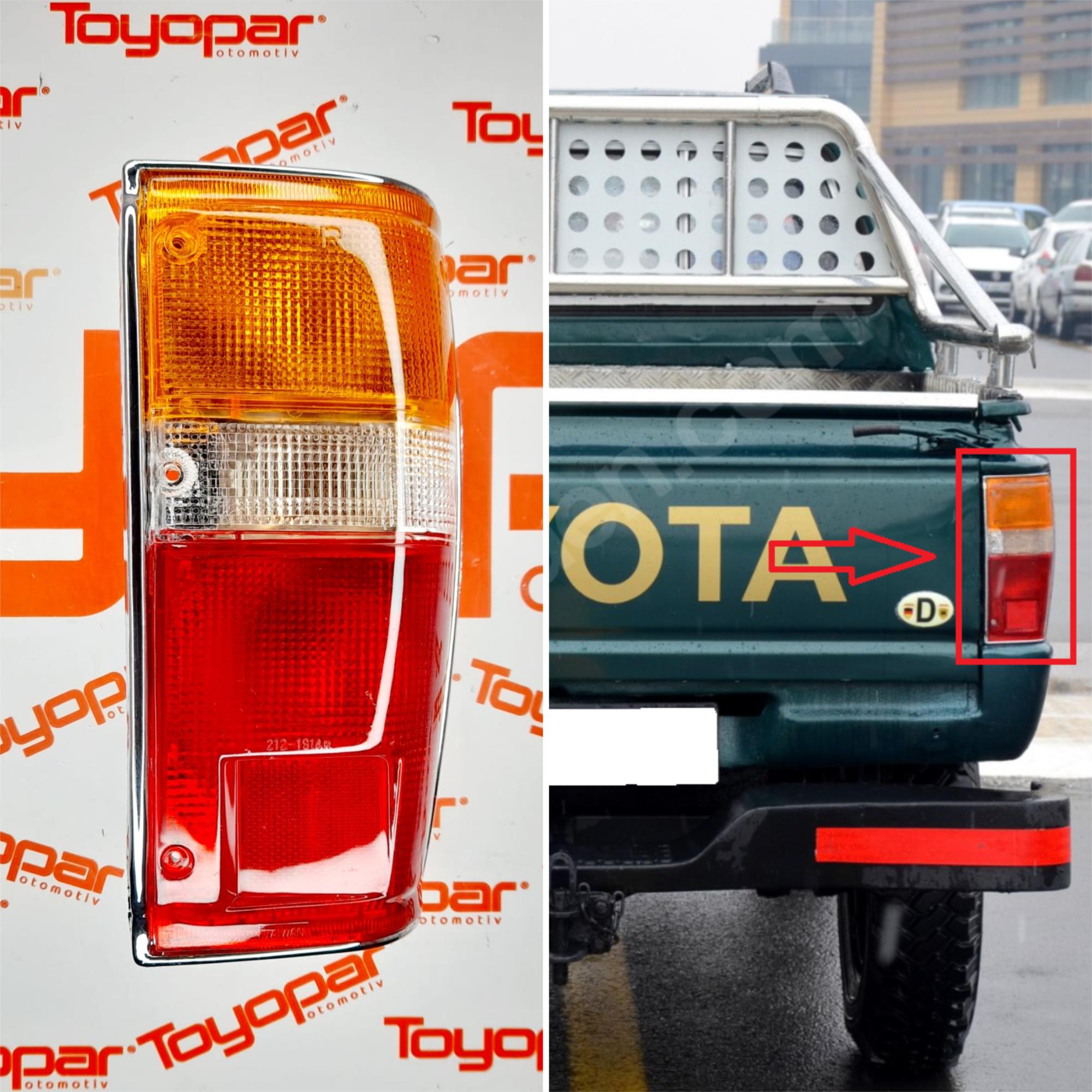 Toyota Hilux LN65 1984-1988 Stop Lambası Sağ 212-1914R