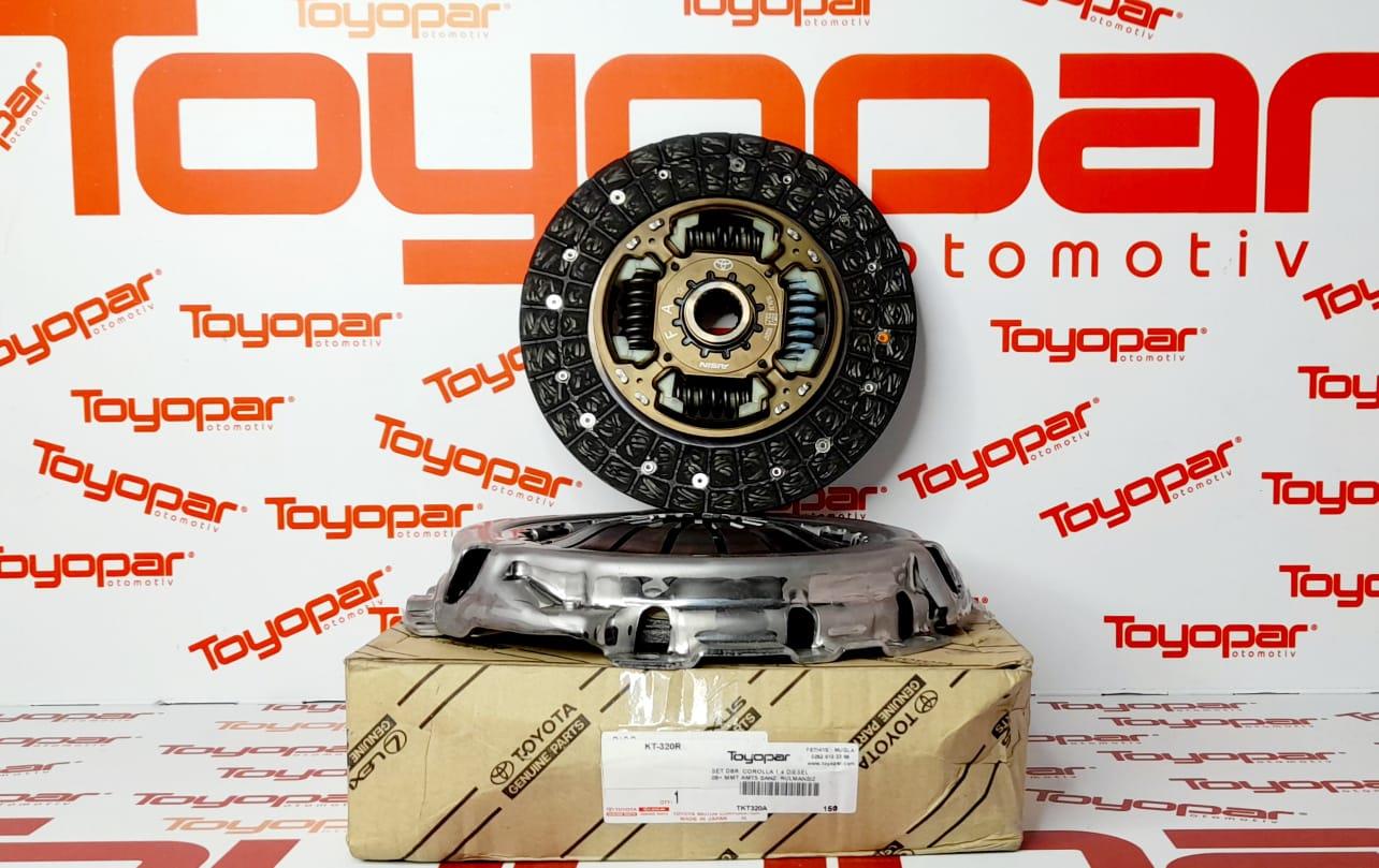 Corolla Yaris 2004-2014 Dizel Otom. Debriyaj Seti [ORJİNAL] KT320