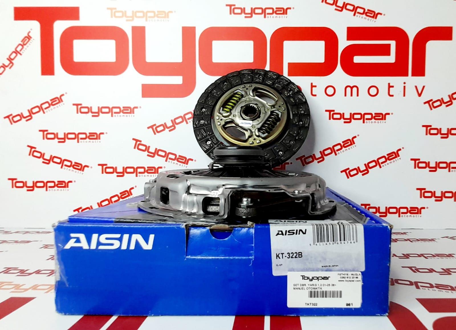 Toyota Yaris 1.0 2005-2011 Otomatik Debriyaj Seti [AİSİN] KT322