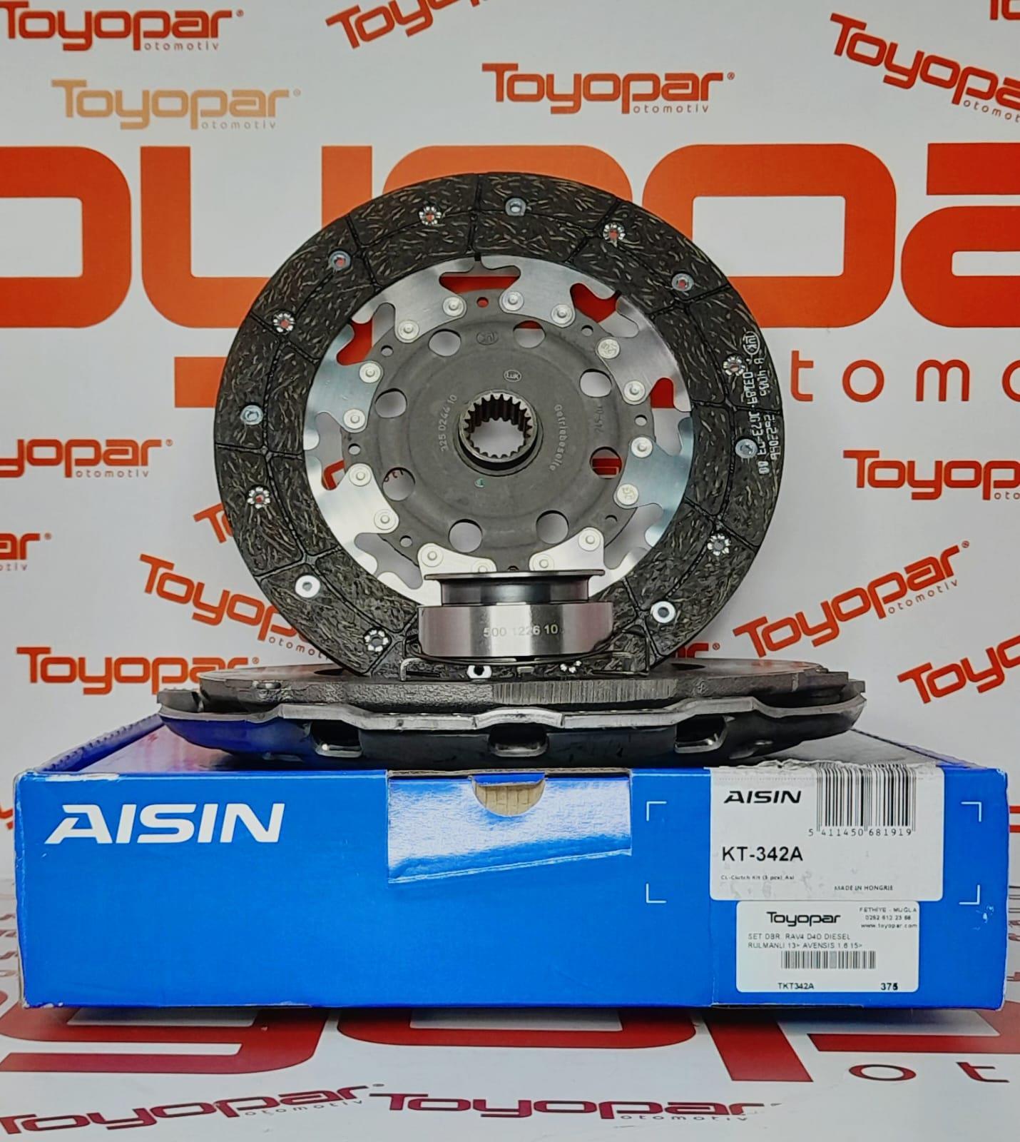 Avensis RAV4 2008-2018 D4D Dizel Debriyaj Seti AİSİN KT342