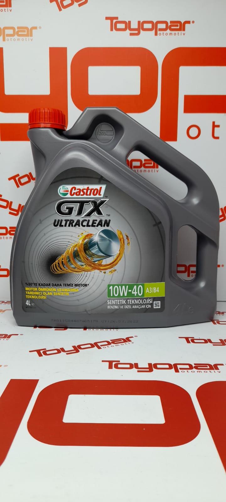 Castrol GTX - Motor Yağı 4 LT